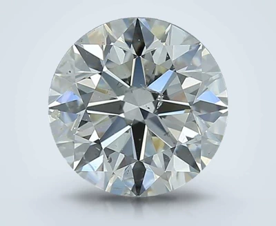 2.20ct K SI2 Rare Carat Ideal Cut Round Diamond