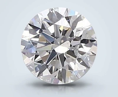 1.53ct F VS2 Rare Carat Ideal Cut Round Lab Grown Diamond