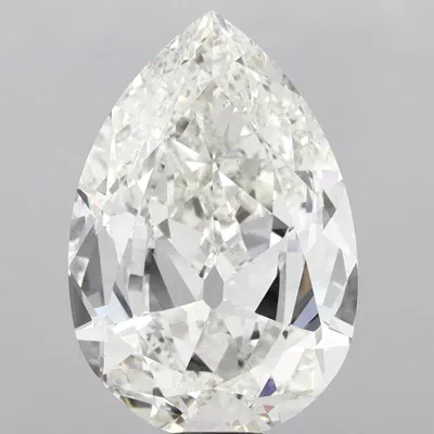22.01ct H VS2 Very Good Cut Pear Lab Grown Diamond