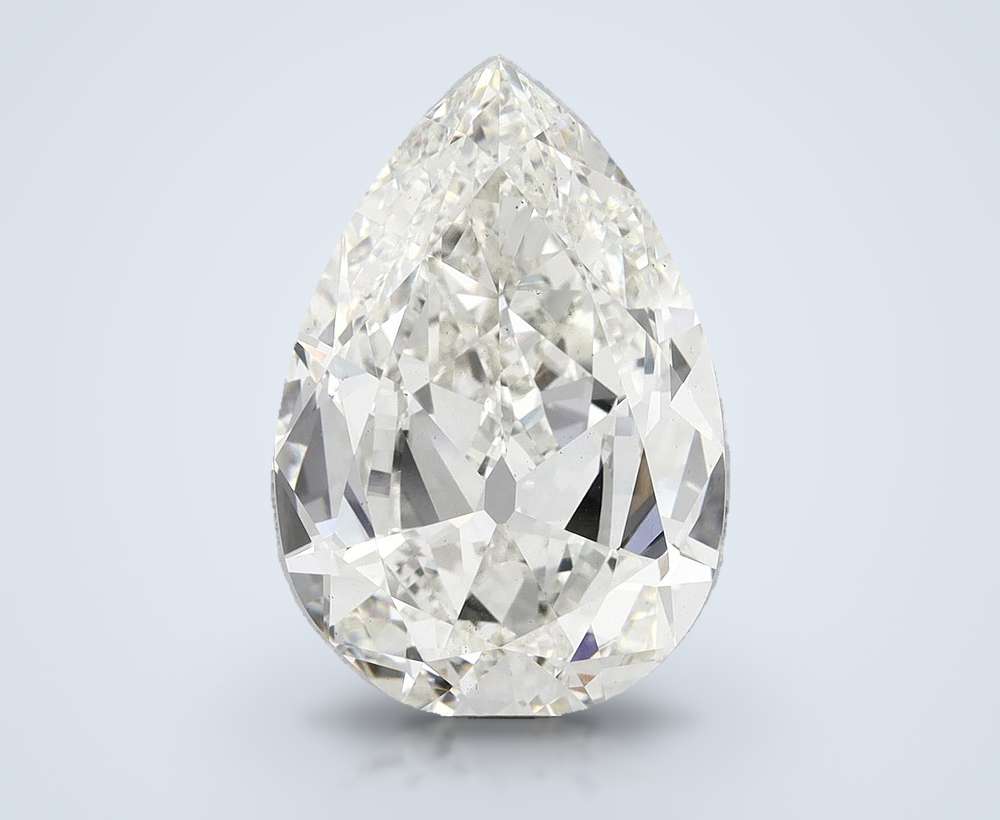 22.01ct H VS2 Very Good Cut Pear Lab Grown Diamond