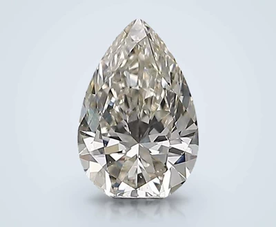 0.71ct K SI2 Rare Carat Ideal Cut Pear Diamond