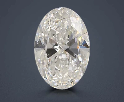3.06ct E VS1 Rare Carat Ideal Cut Oval Lab Grown Diamond