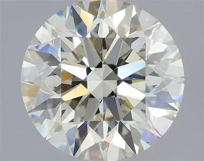 2.27ct K VS2 Rare Carat Ideal Cut Round Diamond