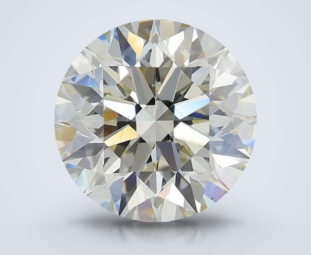 2.27ct K VS2 Rare Carat Ideal Cut Round Diamond
