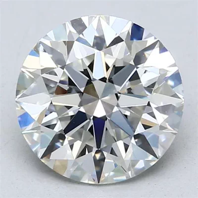 2.55ct G VVS2 Rare Carat Ideal Cut Round Lab Grown Diamond