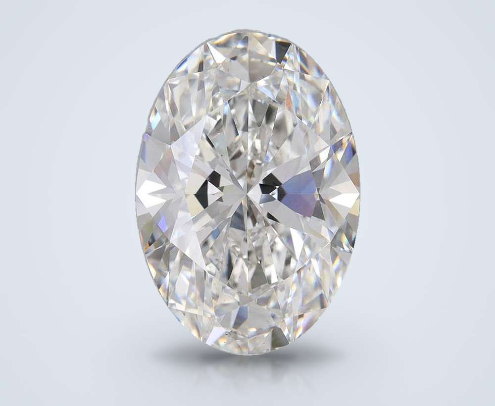 16.08ct G VS2 Rare Carat Ideal Cut Oval Lab Grown Diamond