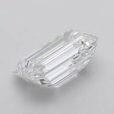 2.41ct D VS1 Rare Carat Ideal Cut Emerald Lab Grown Diamond