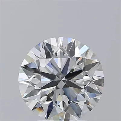2.50ct F IF Rare Carat Ideal Cut Round Diamond