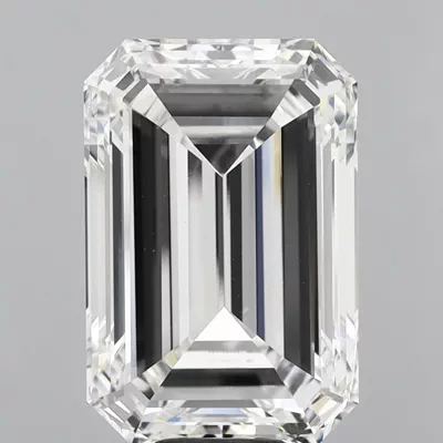 12.50ct F VS1 Very Good Cut Emerald Lab Grown Diamond