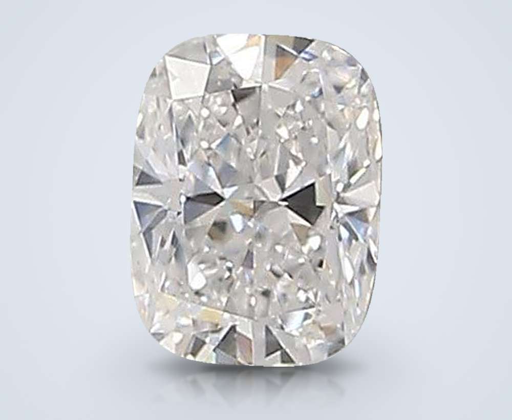 0.34ct D VVS1 Rare Carat Ideal Cut Cushion Lab Grown Diamond