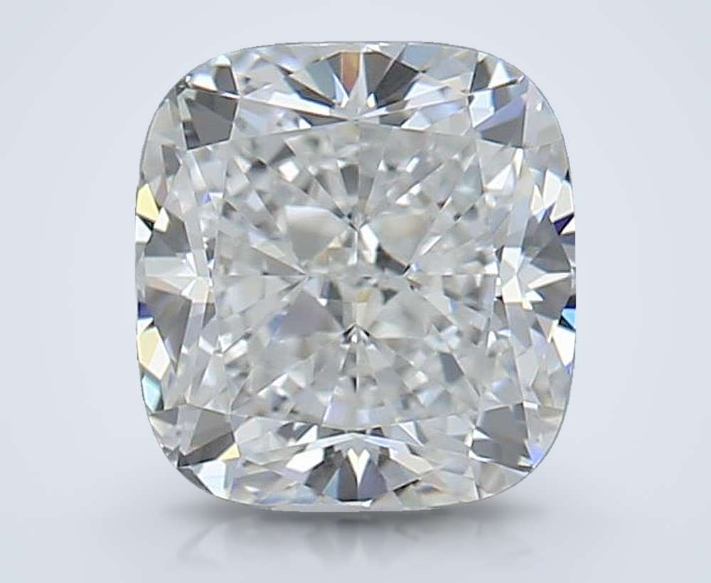 0.74ct F VS1 Rare Carat Ideal Cut Cushion Diamond