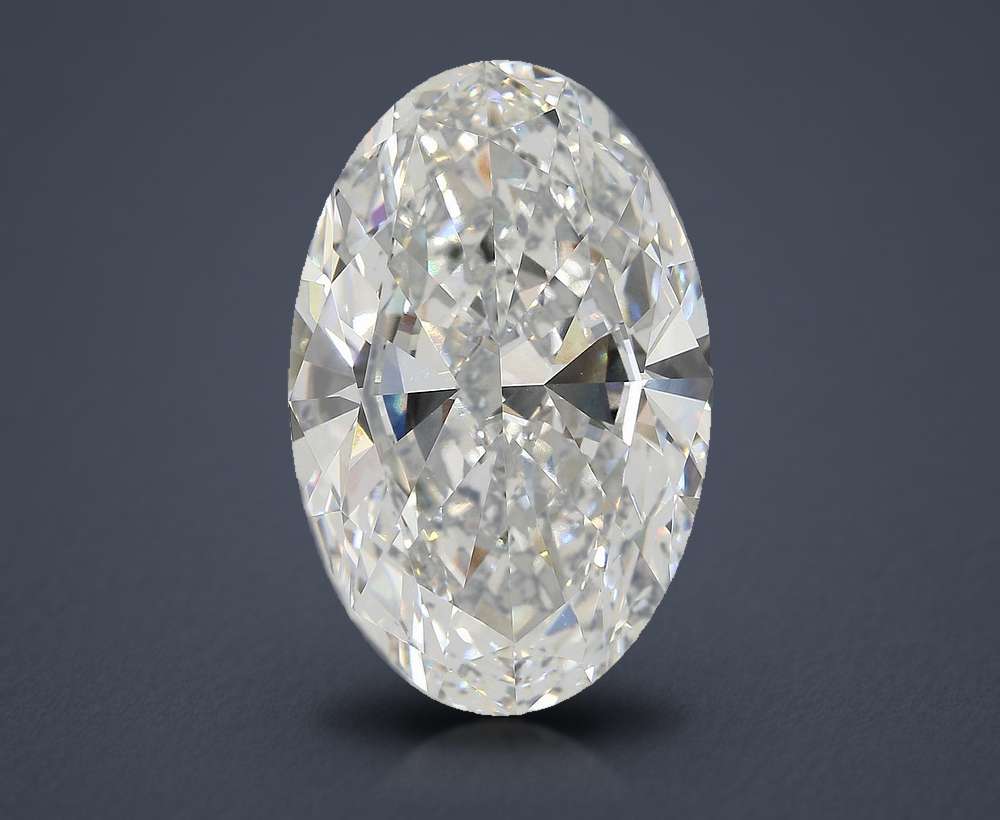 15.48ct E VS1 Very Good Cut Oval Lab Grown Diamond