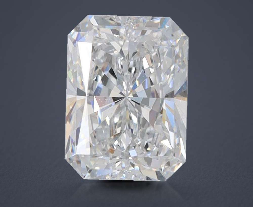 1.54ct D VVS2 Very Good Cut Radiant Lab Grown Diamond