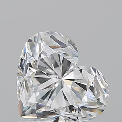 1.06ct G SI1 Rare Carat Ideal Cut Heart Diamond