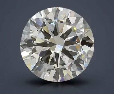3.01ct J VS1 Excellent Cut Round Lab Grown Diamond