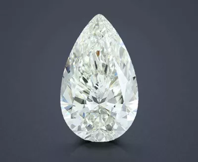 20.08ct I SI1 Rare Carat Ideal Cut Pear Diamond