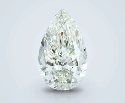 20.08ct I SI1 Rare Carat Ideal Cut Pear Diamond
