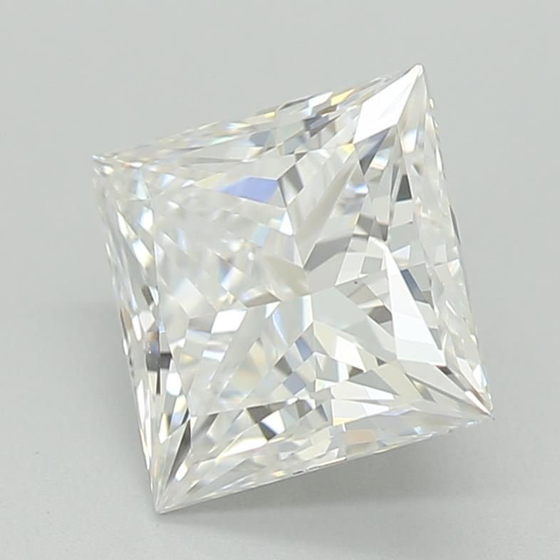 1.06ct D VS1 Rare Carat Ideal Cut Princess Lab Grown Diamond