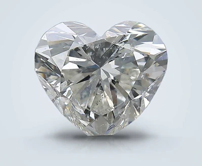 4.01ct H SI2 Rare Carat Ideal Cut Heart Diamond