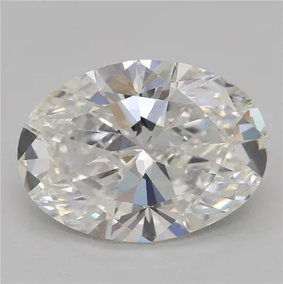 3.00ct E VVS2 Rare Carat Ideal Cut Oval Lab Grown Diamond
