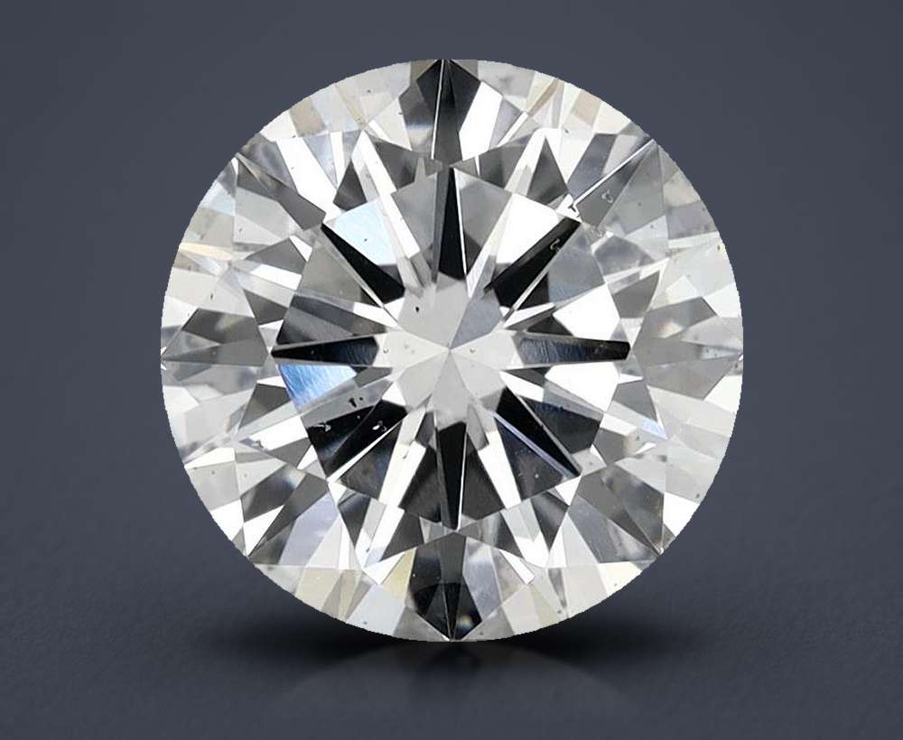 2.51ct E SI1 Excellent Cut Round Lab Grown Diamond