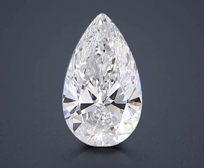 1.53ct E VS1 Very Good Cut Pear Lab Grown Diamond