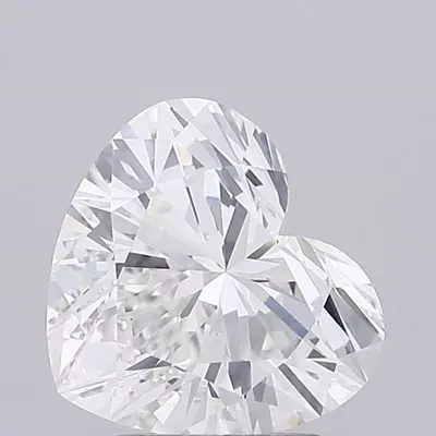 2.50ct E VS1 Rare Carat Ideal Cut Heart Lab Grown Diamond
