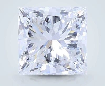 1.85ct F SI1 Rare Carat Ideal Cut Princess Lab Grown Diamond
