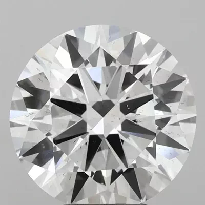 5.01ct F SI2 Excellent Cut Round Lab Grown Diamond