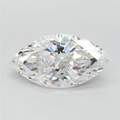 2.16ct D FL Rare Carat Ideal Cut Marquise Lab Grown Diamond