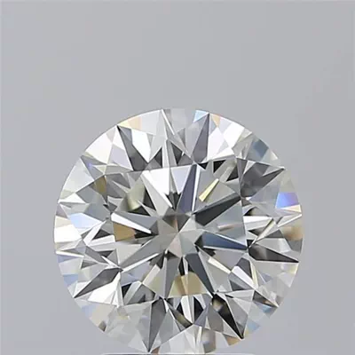 3.18ct J VVS2 Excellent Cut Round Diamond
