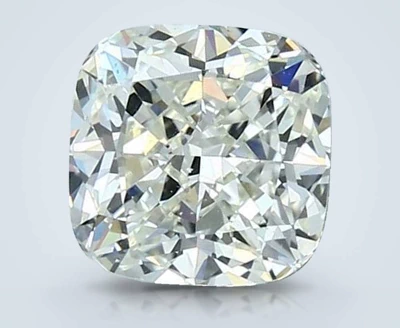 2.28ct K VS2 Rare Carat Ideal Cut Cushion Diamond