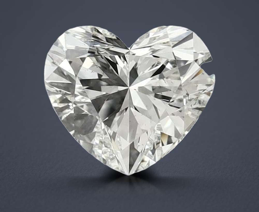 0.60ct I SI1 Rare Carat Ideal Cut Heart Diamond
