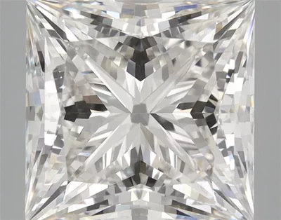 5.29ct G VVS2 Rare Carat Ideal Cut Princess Lab Grown Diamond