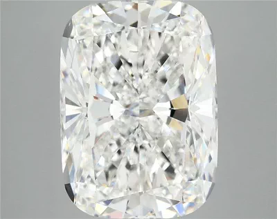 10.18ct F VVS2 Rare Carat Ideal Cut Cushion Lab Grown Diamond