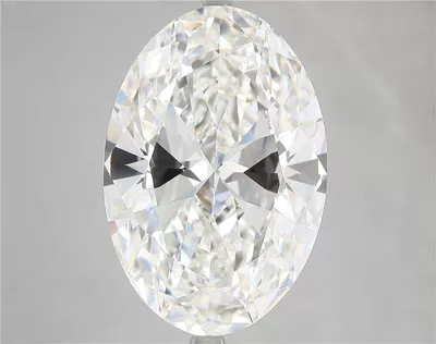 12.03ct F VS1 Rare Carat Ideal Cut Oval Lab Grown Diamond