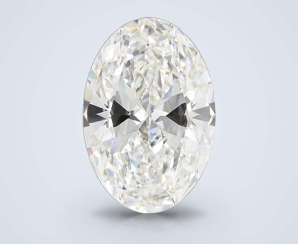12.03ct F VS1 Rare Carat Ideal Cut Oval Lab Grown Diamond