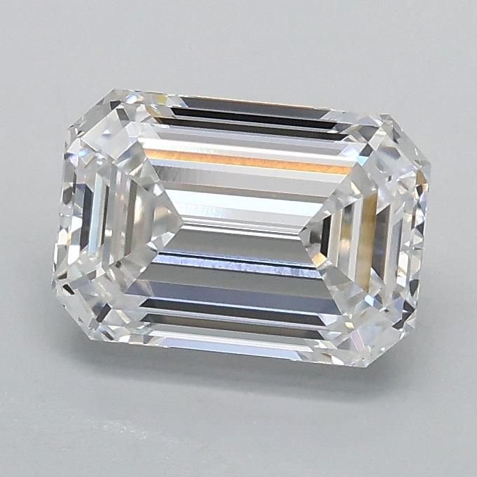 1.02ct D VVS2 Rare Carat Ideal Cut Emerald Lab Grown Diamond