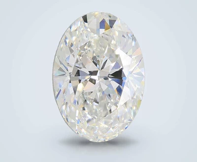 4.05ct F VVS2 Rare Carat Ideal Cut Oval Lab Grown Diamond