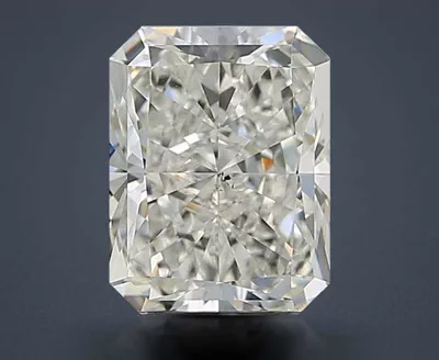 2.01ct J SI1 Rare Carat Ideal Cut Radiant Diamond