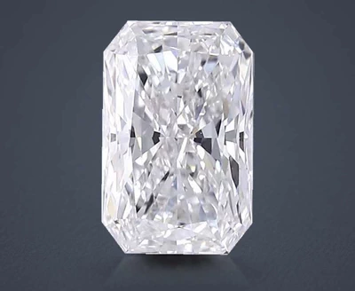 1.04ct D VS1 Rare Carat Ideal Cut Radiant Lab Grown Diamond
