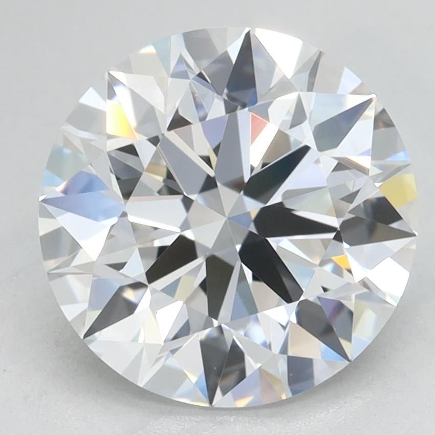 2.58ct D VVS1 Rare Carat Ideal Cut Round Lab Grown Diamond