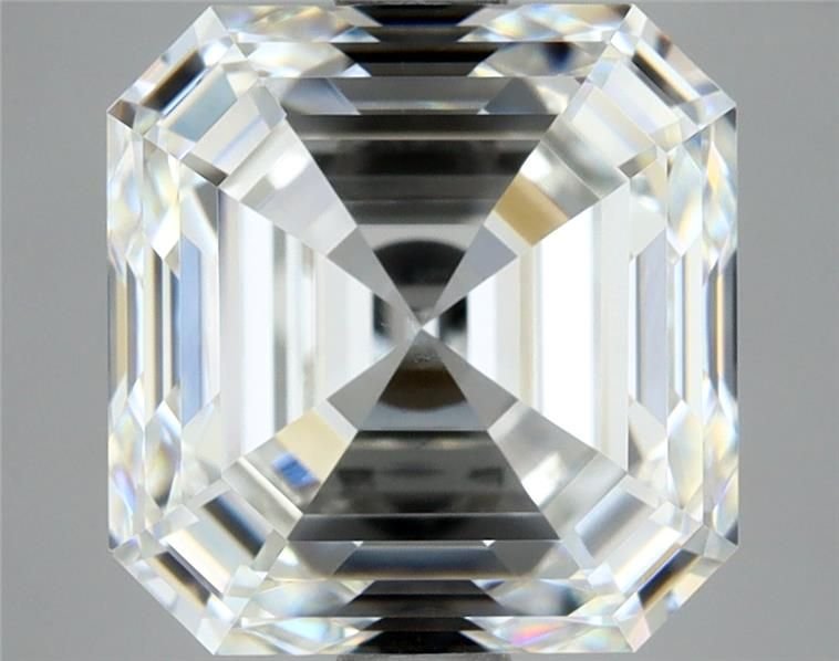 2.50ct H VS1 Rare Carat Ideal Cut Asscher Diamond