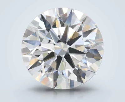 4.07ct D FL Rare Carat Ideal Cut Round Lab Grown Diamond