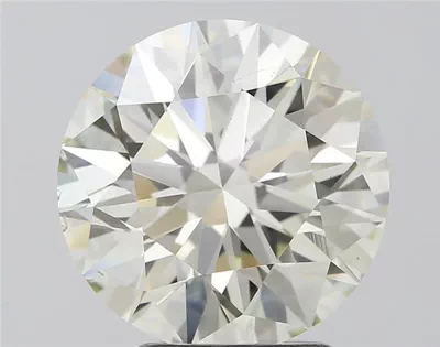 3.27ct J VS2 Rare Carat Ideal Cut Round Diamond