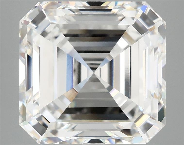 10.04ct F VS1 Excellent Cut Asscher Lab Grown Diamond