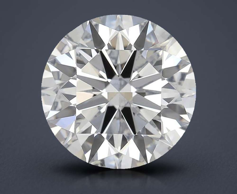 3.25ct H VS1 Rare Carat Ideal Cut Round Diamond
