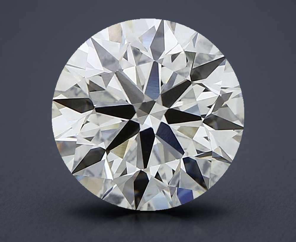 2.33ct J VS1 Rare Carat Ideal Cut Round Lab Grown Diamond