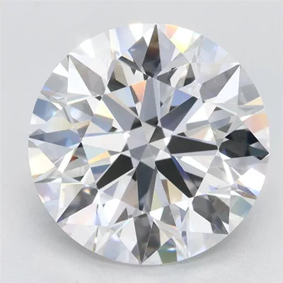 3.71ct D VVS1 Rare Carat Ideal Cut Round Lab Grown Diamond