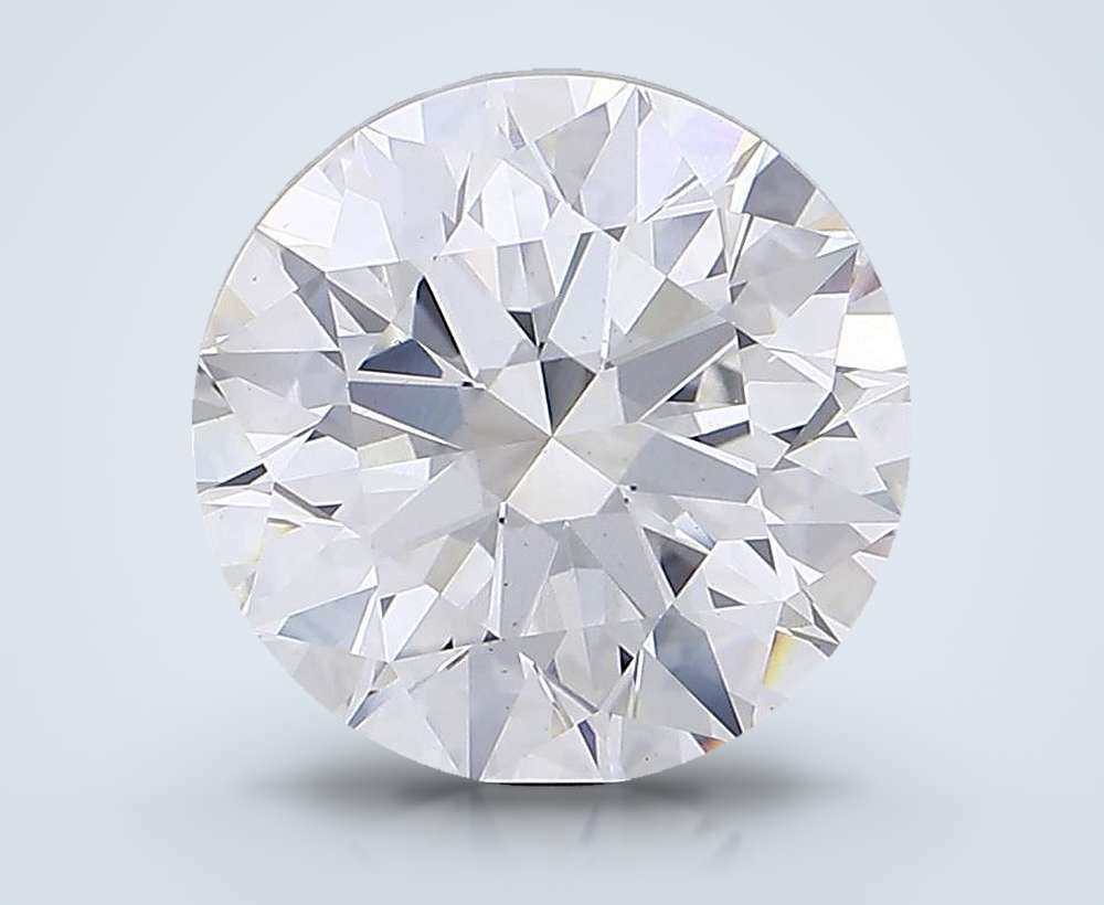 10.08ct F VS1 Rare Carat Ideal Cut Round Lab Grown Diamond